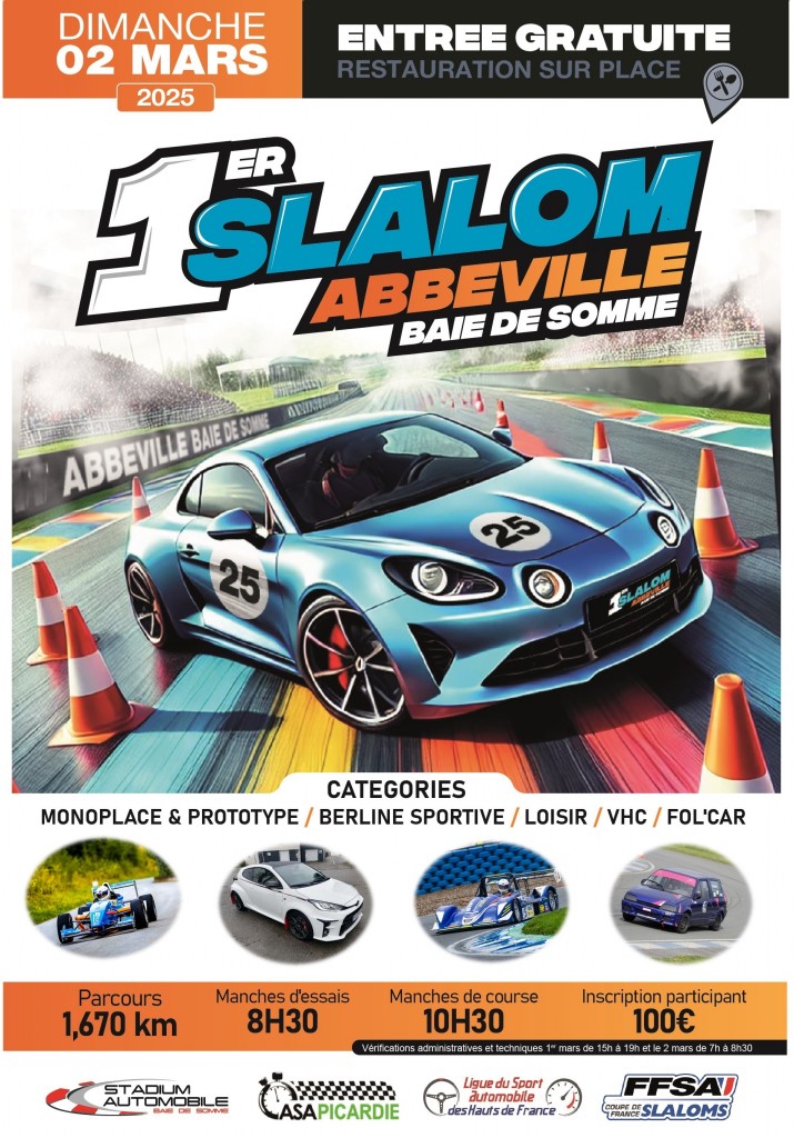 Affiche slalom